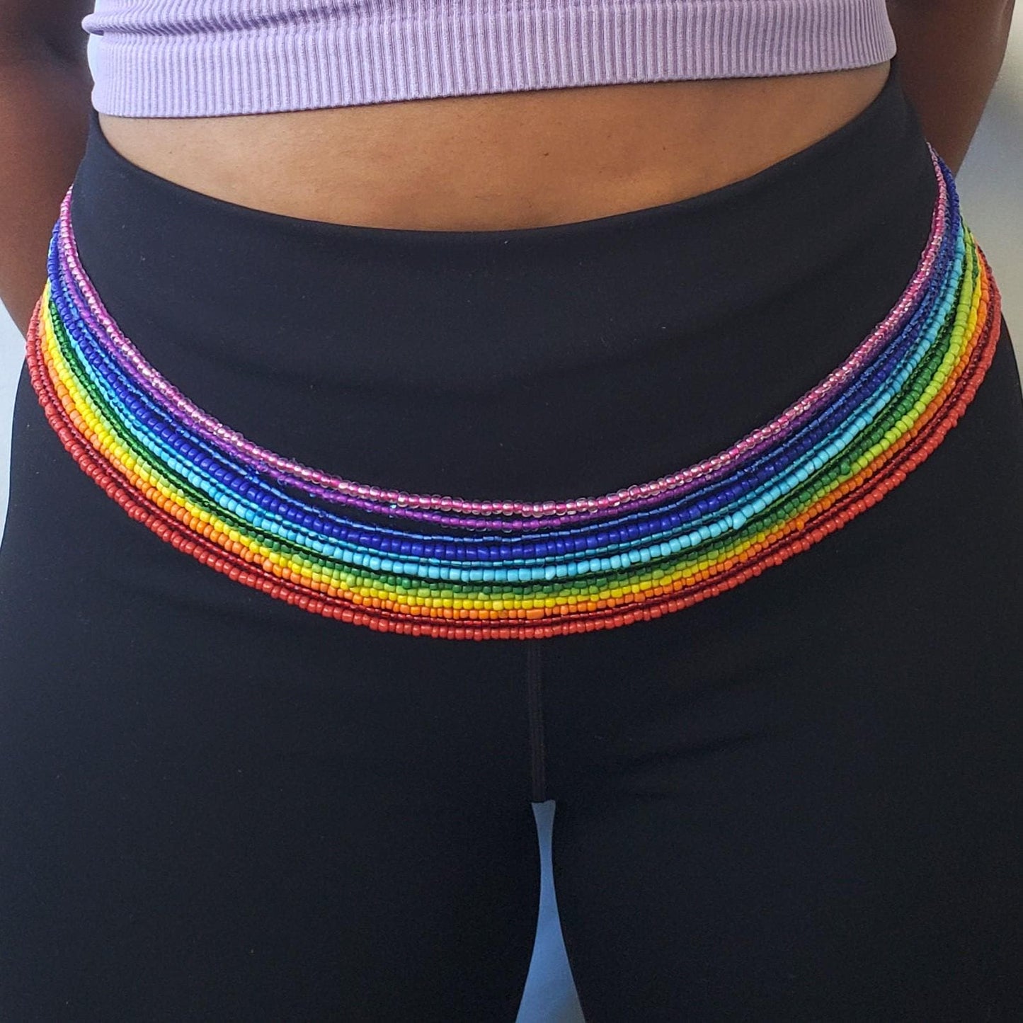 Trust the Process Tie-On Waist Beads  Faith, Stability & Prosperity