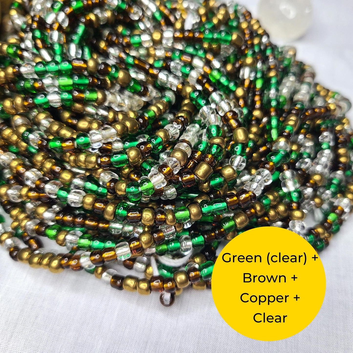 Money Trees Tie-On Waist Beads  Growth, Abundance & Stability