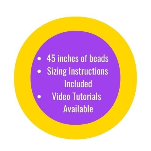 Colorful Tie-On Waist Beads African Waist Beads